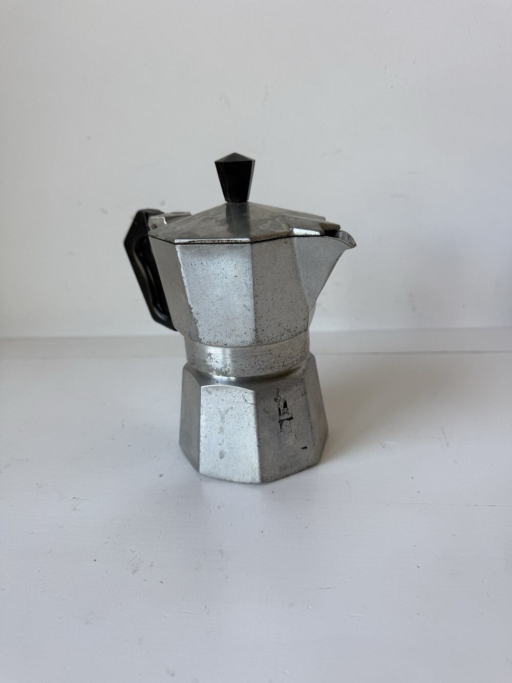 Vintage 1989 Bialetti Moka Express Stovetop Espresso Maker 1 Cup Made In Italy